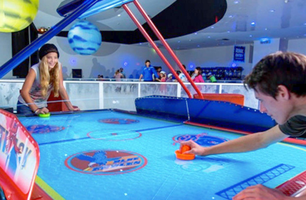 Ice Skating at Planet Chill