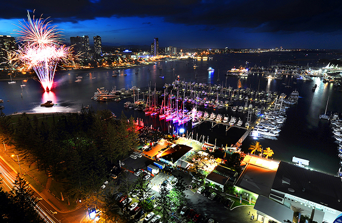 Fireworks at Southport Yacht Club