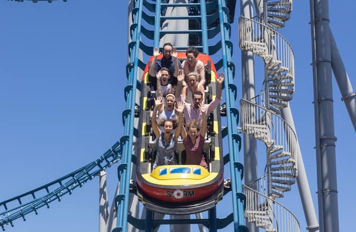 Storm coaster at Sea World