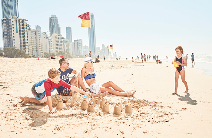 Surfers Paradise Beach Australia