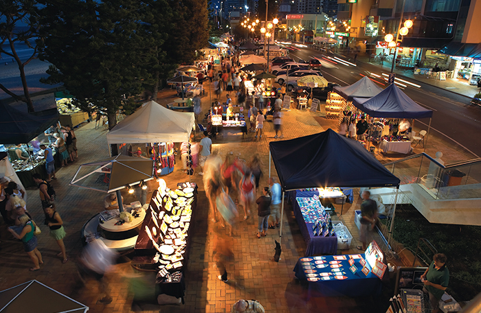 Surfers Paradise night markets